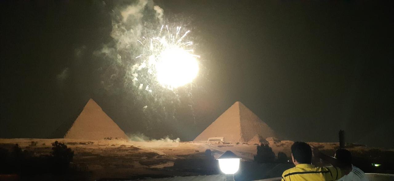 Hotel Tut Pyramids View Kafret el-Gabal Exteriér fotografie