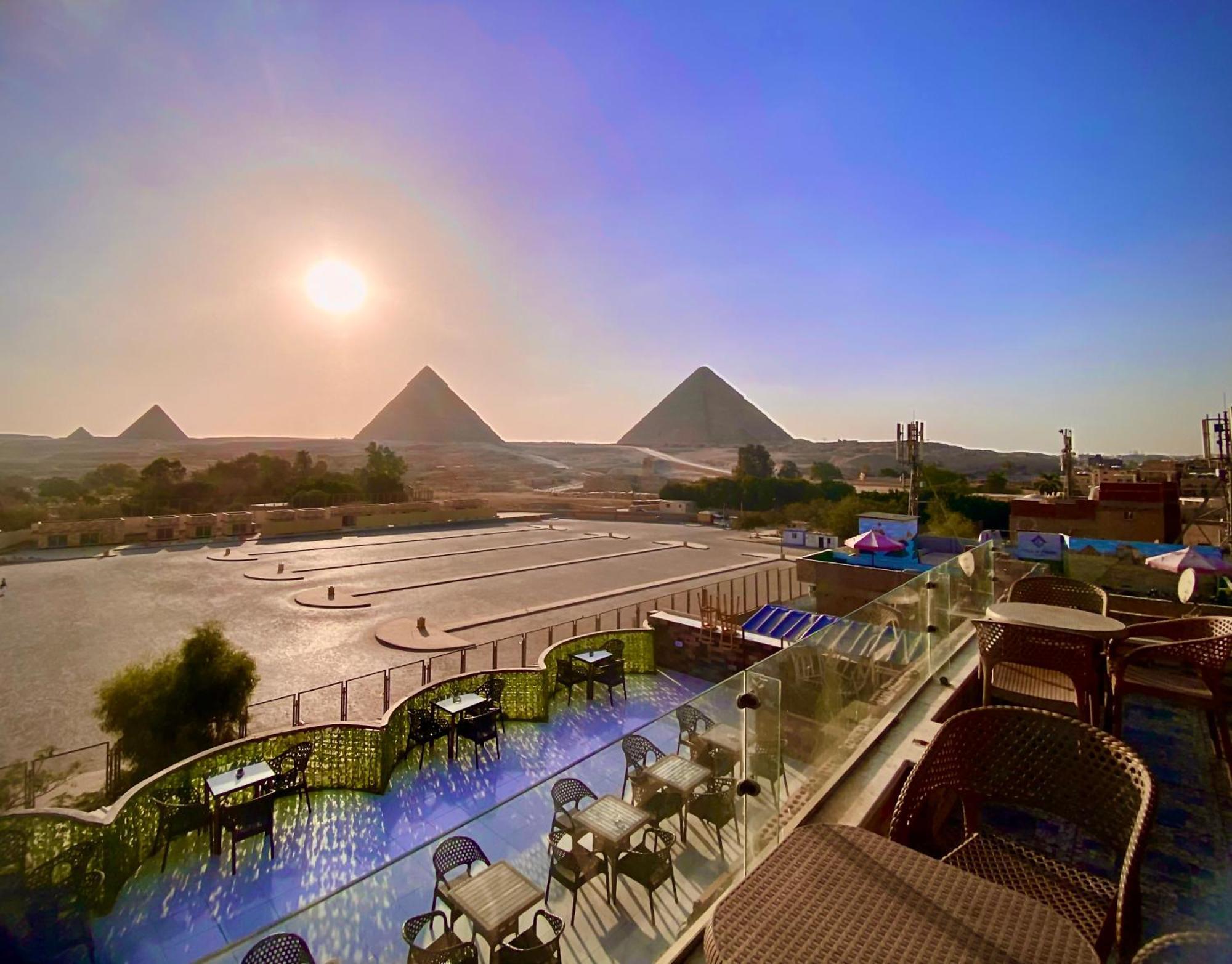 Hotel Tut Pyramids View Kafret el-Gabal Exteriér fotografie