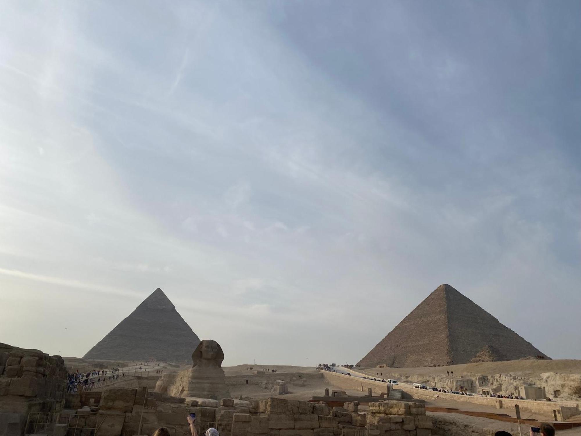Hotel Tut Pyramids View Kafret el-Gabal Exteriér fotografie